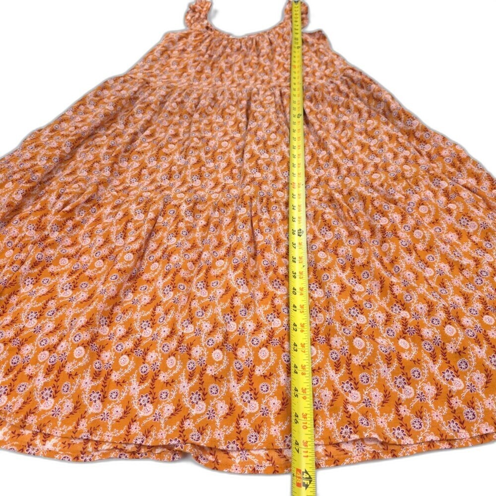 NEW Xirena Rumer Tiered Midi Dress Laurel Floral Cottagecore Boho Prairie Meadow - Picture 4 of 9